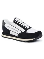 Sneakersy męskie - Armani Exchange Sneakersy XUX083 XV263 A001 Biały - miniaturka - grafika 1