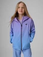 Kurtki i płaszcze dla dziewczynek - 4F Kurtka softshell wiatroodporna membrana 5000 dziewczęca - multikolor 164 (13-14 lat) - miniaturka - grafika 1