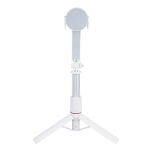 Zestaw / uchwyt selfie z pilotem na bluetooth tripod kompatybilny z MagSafe SSTR-C09 biały - Selfie stick - miniaturka - grafika 1
