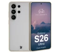 Etui i futerały do telefonów - Bizon Case Angelo do Galaxy S26 Ultra Beżowy - miniaturka - grafika 1