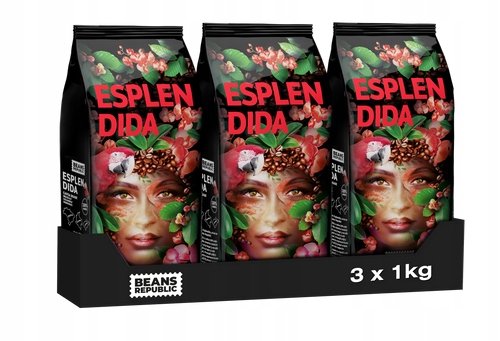 Zestaw Kawa ziarnista Beans Republic Esplendida 100% Arabica 3x1kg