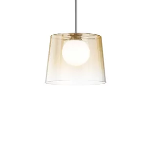 Ideal Lux Lampa wisząca FADE SP1 bursztynowa 271316 271316/IL - Lampy sufitowe - miniaturka - grafika 1