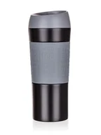 Kubki termiczne - Kubek Podróżny Matty 400 Ml, Czarny - miniaturka - grafika 1