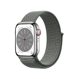 Crong Nylon - Pasek sportowy do Apple Watch 42/44/45/49 mm (Military Green) - Paski - miniaturka - grafika 2