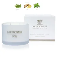 Świece - Rathbornes Rathbornes - Classic Mint & Thyme Świeca zapachowa naturalna RATH02M - miniaturka - grafika 1