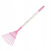 Zabawy w naśladowanie dorosłych - GREENMILL Miotłograbie dla dzieci , drewniana rączka pokryta PVC , część r - miniaturka - grafika 1