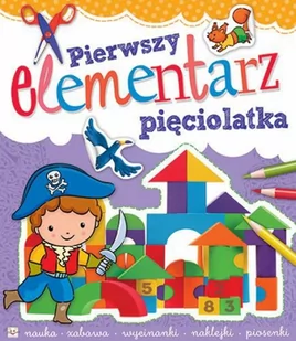 Aksjomat Pierwszy elementarz pięciolatka - Agnieszka Bator - Książki edukacyjne - miniaturka - grafika 1