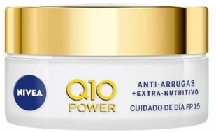Krem do twarzy Nivea Q10 Power Anti-Wrinkle Extra Nourishing SPF15 50 ml (4005900664259) - Kremy do twarzy - miniaturka - grafika 1