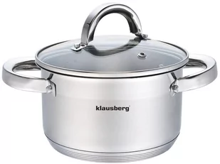 Klausberg Garnek stalowy 2.6L 18cm KB-7123 - Garnki - miniaturka - grafika 2
