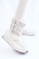 Śniegowce damskie - Damskie Śniegowce Big Star KK274393 Białe-37 - miniaturka - grafika 1