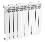 Grzejniki łazienkowe - Grzejnik aluminiowy biały żeberko Lider 75 - miniaturka - grafika 1