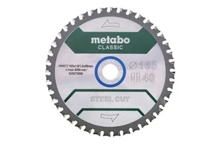 Piła Tarczowa Steel Cut Classic 165*20Mm Z40 - Tarcze do pił - miniaturka - grafika 1