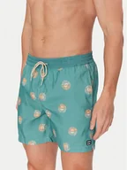 Kąpielówki męskie - Billabong Szorty kąpielowe Vacay Lb EBYJV00144 Zielony Regular Fit - miniaturka - grafika 1