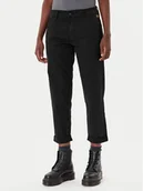 Spodnie damskie - G-Star Raw Spodnie materiałowe Kate D25257-C106 Czarny Boyfriend Fit - miniaturka - grafika 1