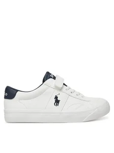 Polo Ralph Lauren Sneakersy Ryley Ps RL02450103 Biały - Buty dla dziewczynek - miniaturka - grafika 1