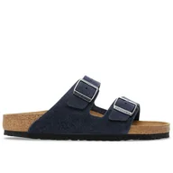 Klapki i japonki męskie - Klapki męskie Birkenstock Arizona 3240596 - granatowe - miniaturka - grafika 1