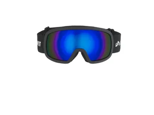 CRIVIT Gogle narciarskie i snowboardowe dla dzieci (Pełnoramowy, Czarny) - Gogle narciarskie - miniaturka - grafika 1