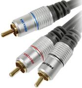 Kable - Prolink Exclusive TCV 3610 5m kabel typu Y 1 RCA - 2 RCA TCV3610-1895 - miniaturka - grafika 1