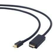 Kable komputerowe i do monitorów - Gembird Kabel CC-mDP-HDMI-6 (Mini DisplayPort M - HDMI M; 1,8m; kolor czarny) 2_207665 - miniaturka - grafika 1