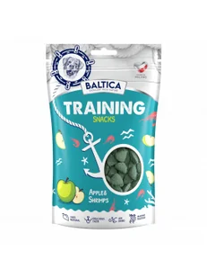 BALTICA Przysmaki treningowe z krewetkami i jabłkiem 100g - Przysmaki dla psów - miniaturka - grafika 1