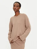 Swetry damskie - Replay Sweter DK3310.000.G23714 Beżowy Regular Fit - miniaturka - grafika 1