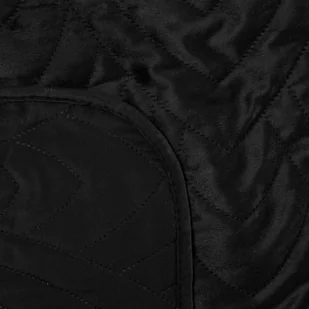 Narzuta 200 x 220 Pikowana Velvet Luiz6 Czarny - Narzuty - miniaturka - grafika 5