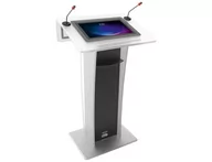 Akcesoria do projektorów - AXEOS NEONYX TOUCH solidna mównica z 19,5-calowym ekranem dotykowym - miniaturka - grafika 1