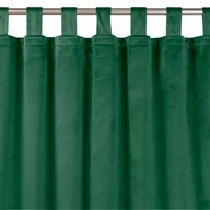 Zasłony - Zasłona VILA kolor butelkowa zieleń styl klasyczny szelki 10 cm velvet 135x245 homede - CURT/HOM/VILA/VELVET/TAB/BGREEN/135x245 - miniaturka - grafika 1
