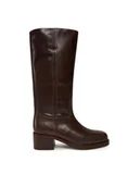 Kozaki damskie - Bronx Kozaki Ky Ley 14344-V Brązowy - miniaturka - grafika 1