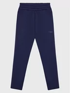 Odzież sportowa dziecięca - Fila Spodnie dresowe Bremerhaven FAT0124 Granatowy Regular Fit - miniaturka - grafika 1