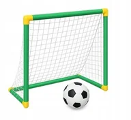 Piłki dla dzieci - BRAMKA PIŁKARSKA DLA DZIECI PRZENOŚNA DO PIŁKI NOŻNEJ +PIŁKA +POMPKA 010-33 - miniaturka - grafika 1