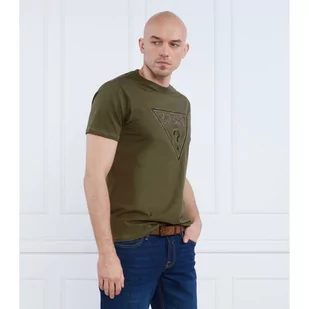 GUESS T-shirt MOISEY | Regular Fit - Koszulki męskie - miniaturka - grafika 1