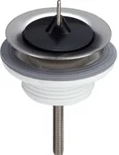 Korki do umywalek - Viega Spust z sitkiem i korkiem 5/4" chrom 111847 - miniaturka - grafika 1