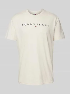 T-shirt o kroju regular fit z czystej bawełny z wyhaftowanym logo - Koszulki męskie - miniaturka - grafika 1