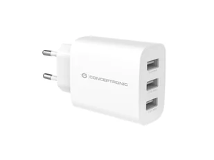 Conceptronic ALTHEA13W ładowarka do urządzeń przenośnych Uniwersalne Biały Prąd przemienny Wewnętrzna - Ładowarki do telefonów - miniaturka - grafika 1
