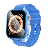 Akcesoria do smartwatchy - Smartwatch dla dzieci Hoco 1,83" 4G GPS z funkcją rozmowy Y101 niebieski - miniaturka - grafika 1