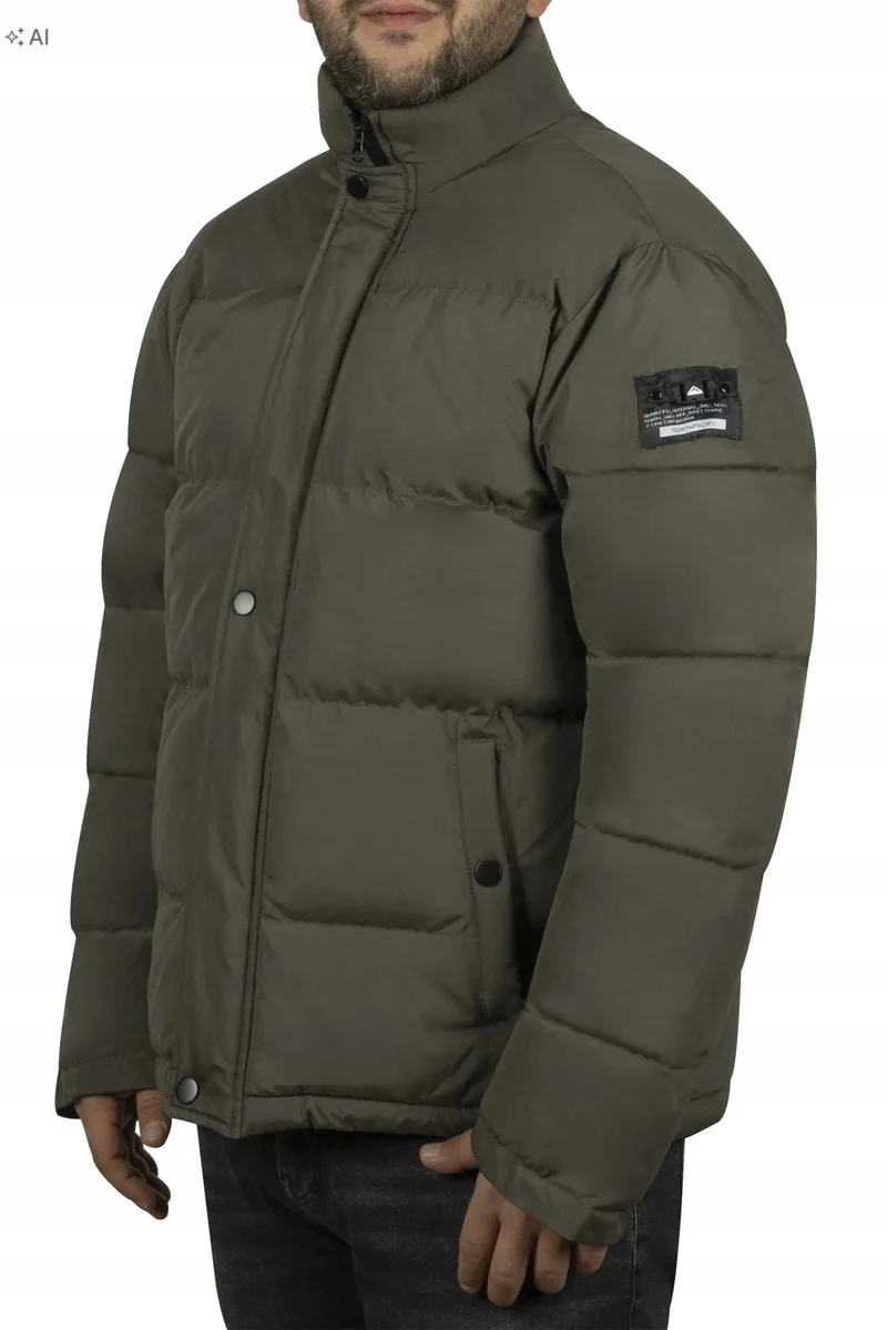 GRUBA PIKOWANA KURTKA MĘSKA W STYLU SPORTOWYM XL 5IA