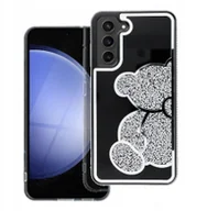Etui i futerały do telefonów - Futerał TEDDY BEAR do SAMSUNG A56 5G srebrny - miniaturka - grafika 1