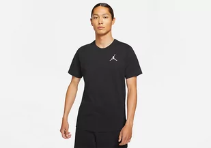Nike Air Jordan Jumpman Crew Tee Black - Koszulki męskie - miniaturka - grafika 1