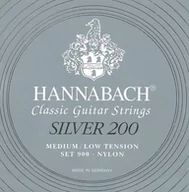 Struny gitarowe  - Hannabach Klassik Gita rrensaiten Serie 900 średni/Low Tension Silver 200  komplet 652657 - miniaturka - grafika 1