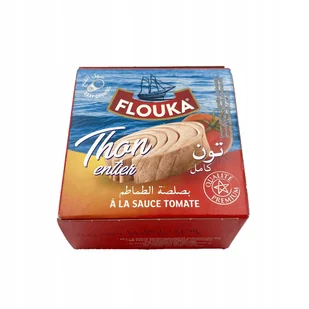 Tuna in tomato sauce 80g FLOUKA - Konserwy i dania rybne - miniaturka - grafika 1