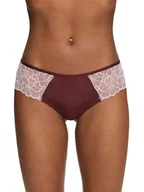 Spodenki damskie - ESPRIT Damskie szorty Big Flower Lace RCS BRZ. Szorty hipsterskie, Rust Brown, 34 - miniaturka - grafika 1