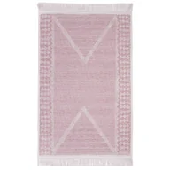 Dywany - Chodnik dwustronny Elena 75 x 100 cm różowo-czarny - miniaturka - grafika 1