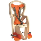 Foteliki rowerowe - Bellelli, Fotelik rowerowy, Pepe Stantard, beżowo-pomarańczowy - miniaturka - grafika 1