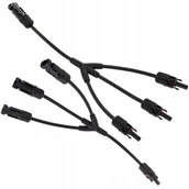 Akcesoria do kolektorów i fotowoltaiki - Trójnik złącze solarne MC4 para SR-MC4-Y3 - miniaturka - grafika 1