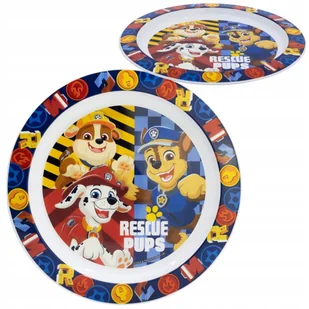 DUŻY TALERZ 20,5 CM PSI PATROL PLASTIKOWE NACZYNIA CHASE MARSHALL RUBBLE - Miseczki i talerzyki dla dzieci DUŻY TALERZ 20,5 CM PSI PATROL PLASTIKOWE NACZYNIA CHASE MARSHALL RUBBLE - Miseczki i talerzyki dla dzieci - miniaturka - grafika 1