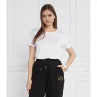 Koszulki i topy damskie - Armani Exchange T-shirt | Regular Fit - miniaturka - grafika 1