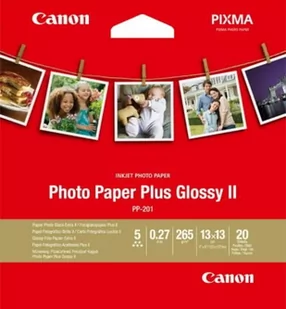Canon PP 201 Photo Paper Plus 5x5 inch 20 Sheets - Papier do drukarek - miniaturka - grafika 1