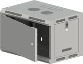 Szafy rack - Szafa Q-Lantec Wisząca 19" 9U SW-9U-600-500-N-DMJ-OP-RP-B-S SW-9U-600-500-N-DMJ-OP-RP-B-S - miniaturka - grafika 1