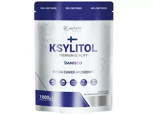 Danisco WISH Pharmaceutical Ksylitol 100% Fiński Cukier Brązowy [1000g ] - WISH PHARMACEUTICAL - Zdrowa żywność - miniaturka - grafika 1